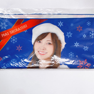 Nogizaka46 Shirashi Mai ผ้าเช็ดหน้า Merry Xmas 2017 ☘️🎄