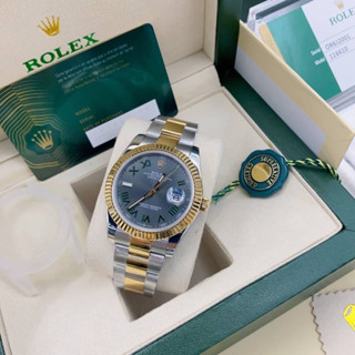 นาฬิกาข้อมือ Rolex Datejust CC clean (พร้อมกล่องใส travel case)