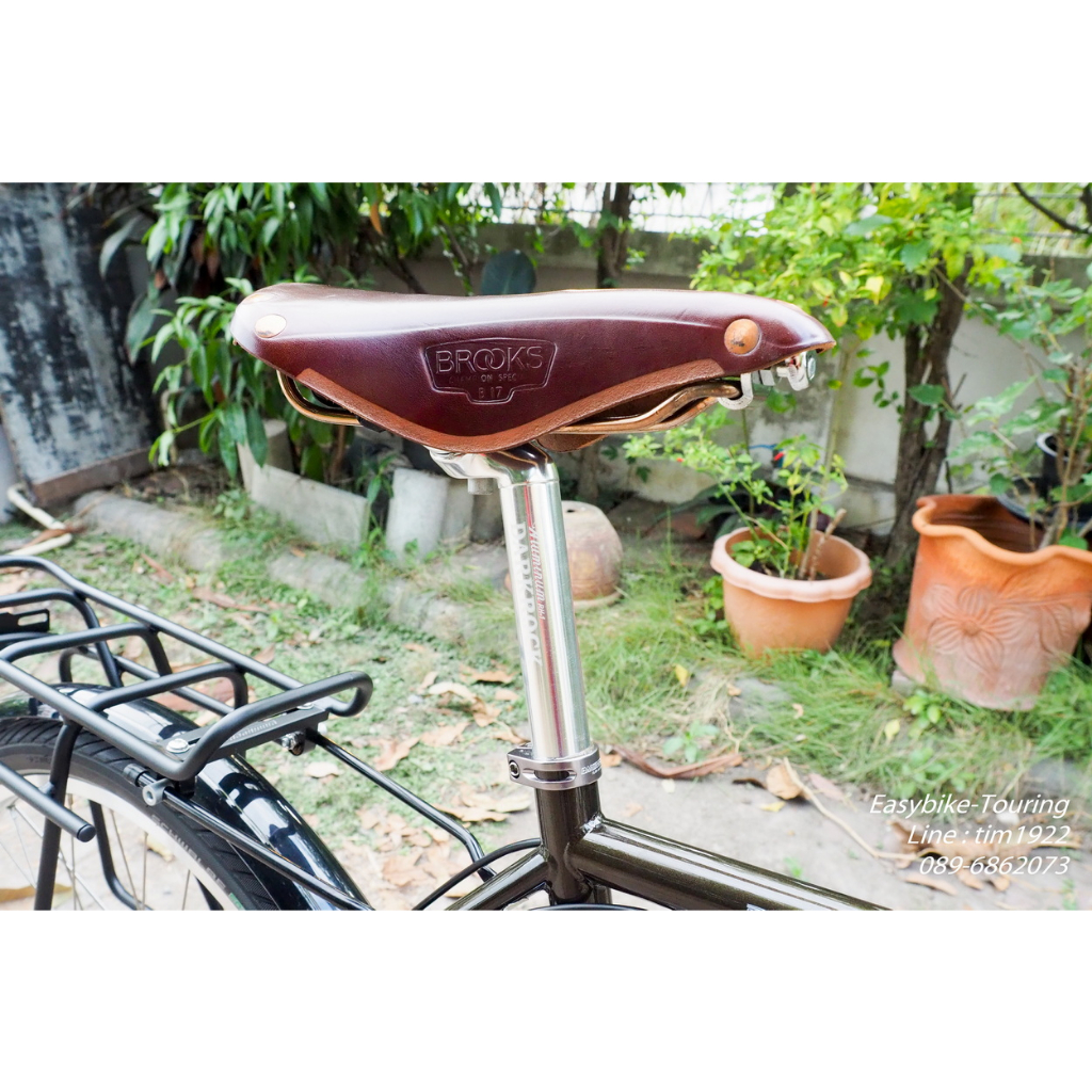 เบาะ BROOKS B17 SPECIAL หมุด รางทองแดง - รูปที่ 2