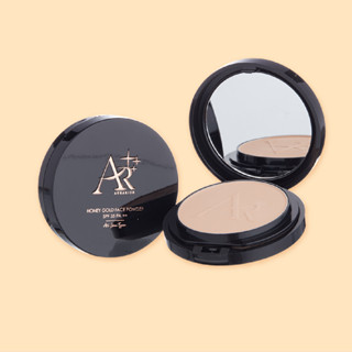 แป้งพัฟน้ำผึ้งทองคำ(2ตลับ) / HONEY GOLD FACE POWDER SPF35 PA++