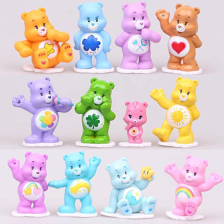 โมเดล หมี Care Bears เซ็ท 12 ตัว แคร์แบร์(Carebears) สินค้าพร้อมส่งในไทย