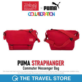 MANHATTAN PORTAGE x PUMA Straphanger Commuter Messenger Bag | 1646-RED กระเป๋าสะพายข้าง