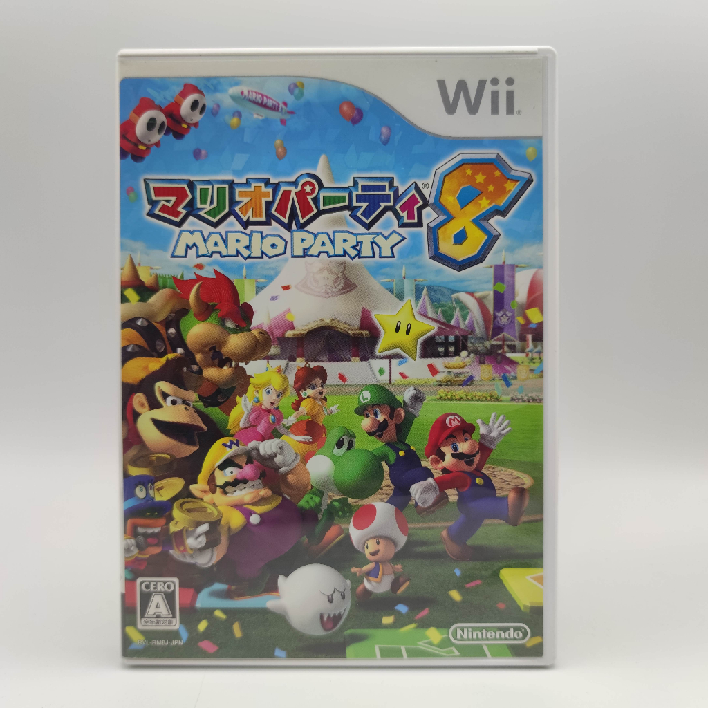 MARIO PARTY 8 Nintendo Wii JP แผ่นสภาพดี