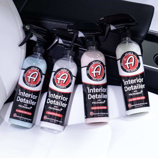 Adams Microban Interior Detailer  (16 oz/473 ml) ผลิตภัณฑ์สเปรย์ป้องกันและขจัดคราบสกปรก Microban® สำหรับภายในรถยนต์