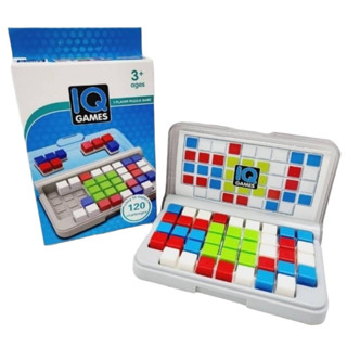 IQ GAME TOYS PUZZLER เกมไอคิว120ความท้าทาย ของเล่นเสริมทักษะและพัฒนาการ IQ LOVE ไอคิวเลิฟ เกมส์ฝึกสมอง TY193/1