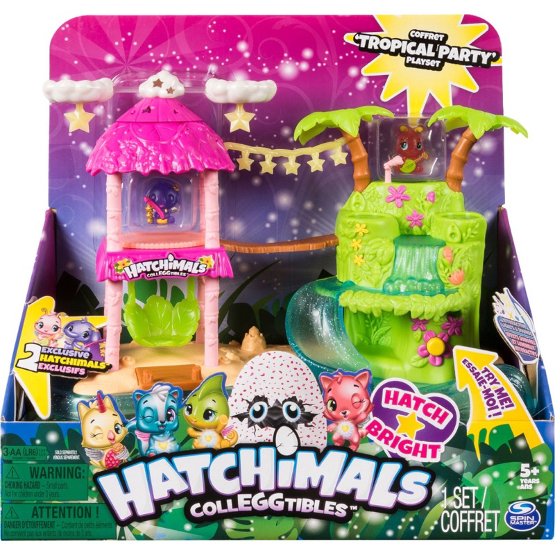 Hatchimals CollEGGtibles Season 4 Tropical Party Playset Hatchimals CollEGGtibles Season 4 ชุดของเล่