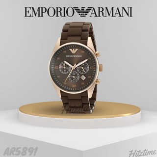 EMPORIO ARMANI รุ่นAR5891 38mm เอ็มโพริโอ อาร์มานี่ นาฬิกาผู้ชาย นาฬิกาข้อมือ ของแท้100%  มีพร้อมส่ง A006