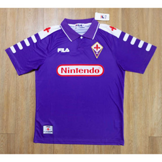 !!!เสื้อบอล ย้อนยุค ฟีออเรนตีนา ACF Fiorentina Retro Kit (พร้อมส่ง)