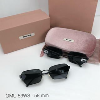 😎ของแท้💯% New! Miu Miu sunglasses (❗️เช็คสต็อคก่อนสั่งอีกทีนะคะ📲)