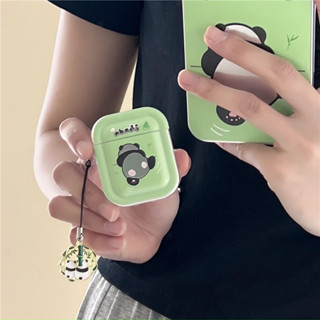 เคสแอร์พอด 3 Case Airpods 3 pro2 case วัสดุชุบ การ์ตูน น่ารัก หมีแพนด้า เคส Airpod 3 pro2 case เคส Airpod 1 gen2 case