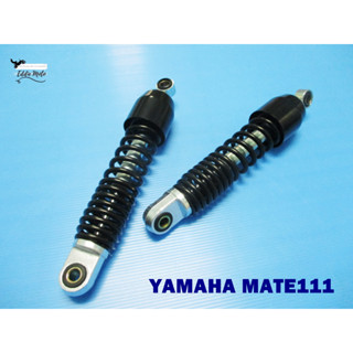 YAMAHA MATE MATE111 REAR SHOCK "BLACK" SPRING SET (260 mm.)  // โช๊คหลัง โช๊คอัพ สปริง สีดำ