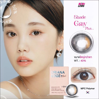 คอนแทคเลนส์รายเดือน Mini Lens รุ่น Shade Gray Plus สำหรับคนตาแห้ง