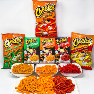 Cheetos Mac &amp; Cheese: Jalapeno, Flamin Hot, Cheese ขนมอเมริกา