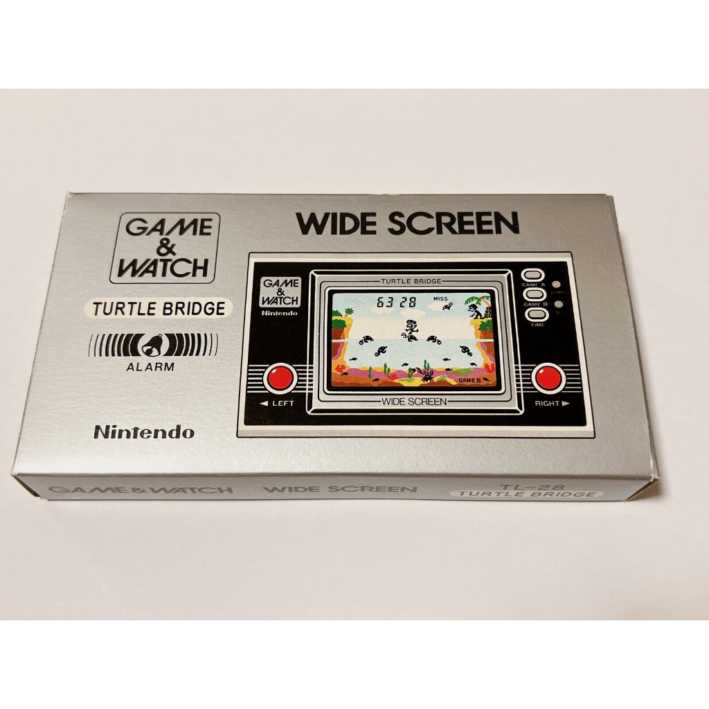 Nintendo Game And Watch สะพานเต่า 1982 พร้อมกล่อง สภาพเยี่ยม ส่งตรงจากญี่ปุ่น หายากมาก
