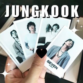 JUNGKOOK - SEVEN เซตรูป 2x3 นิ้ว 7 ใบ kpop