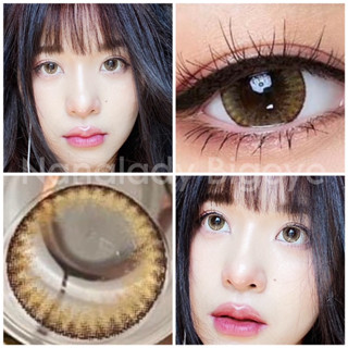 คอนเเทคเลนส์สีเทา,สีน้ำตาล Bigeye eye ขนาดตาโต Pumpim Winklens 🌞คอนแทคเลนส์กรองเเสง UV Protection🌞