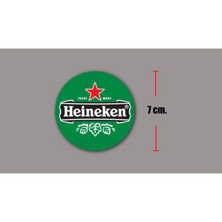 sticker pvc heineken สติกเกอร์ ไฮเนเก้น งานออฟเซ็ทแท้ pvc กันน้ำ กันแดด