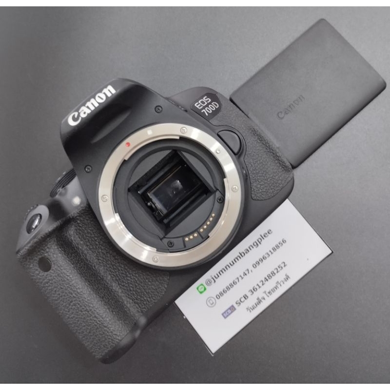 BODY CANON EOS 700D มือสอง สภาพสวย 90% สมุทรปราการ