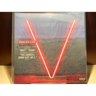 [ร้านค้าจัดส่งไว] Maroon 5 - V ( Red Vinyl ) 1LP Vinyl