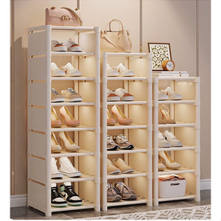 YY ชั้นวางรองเท้า โครงเหล็ก ชั้นวางDIY รุ่น B 083