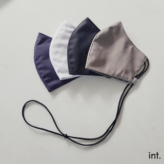 [Int Mask] หน้ากากอนามัยชนิดผ้าพร้อมสายคล้องคอ Sport Mask #เ…