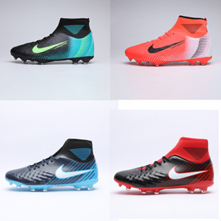 รองเท้าสตัส Nike รองเท้าฟุดบอล รองเท้าฟุตซอลหุ้มข้อ รองเท้าสตาร์ท