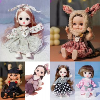 ตุ๊กตา bjd ความสูง 16 cm มีสินค้าพร้อมส่ง