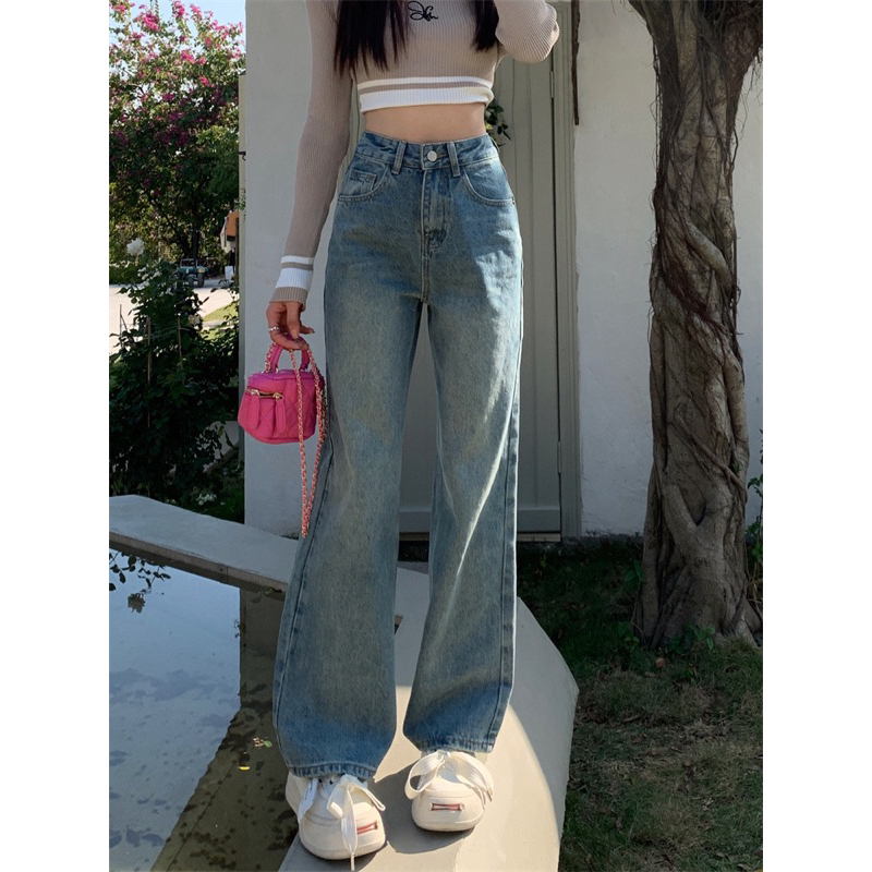 height denim กางเกงยีนส์เอวสูง — preorder