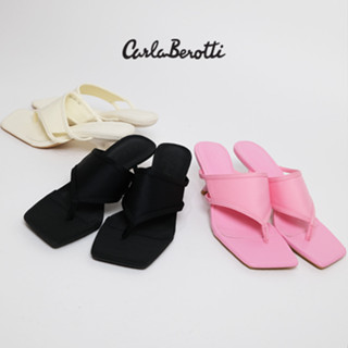 CARLABEROTTI รองเท้าส้นเตี้ย BJ01