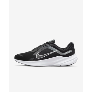 Nike Quest 5 รองเท้าวิ่งโร้ดรันนิ่งผู้ชาย สีดำ ของแท้100%