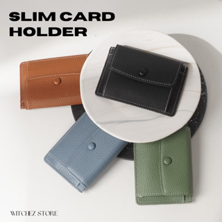 Slim Card Holder การ์ดโฮเดอร์สุดเท่ 4สีพร้อมส่ง