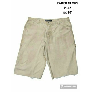 FADED GLORY แท้ เอว40 "ขาสั้นลูกฟูกชาย