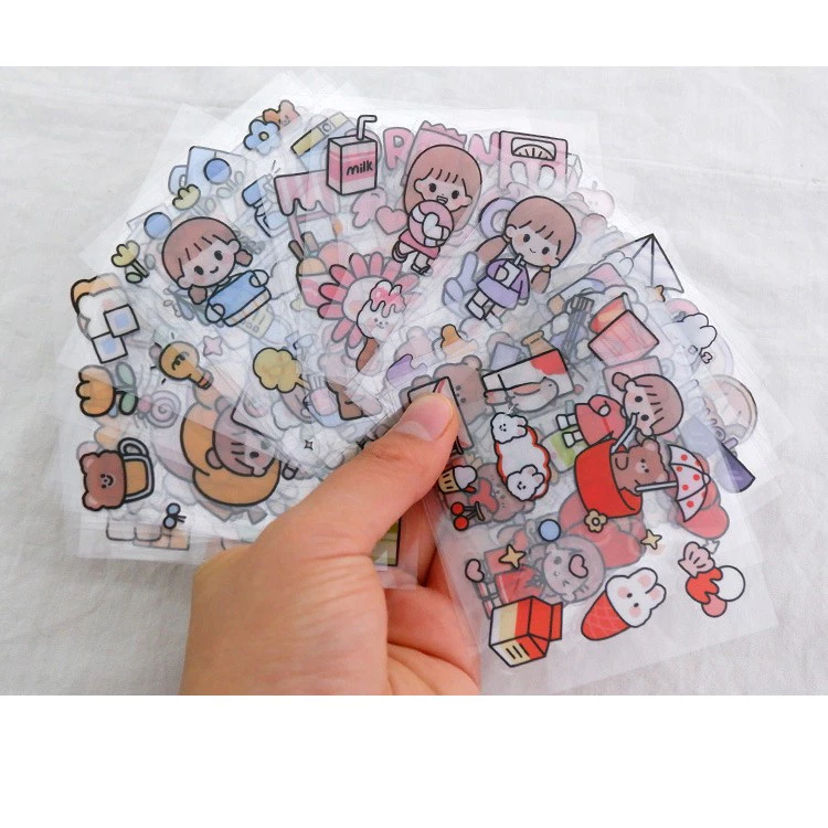 พร้อมส่ง【สติ๊กเกอร์แบตสำรอง】ถูกมาก! สติกเกอร์ PVC ลายการ์ตูนสุดน่ารัก 1 thumbnail 5
