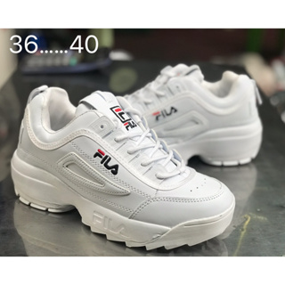 F_ila ฟิล่า มี 6 สี Sz.36-45 รองเท้าผ้าใบใส่ได้ทั้งผญ-ผช พร้อมส่ง V87B014-FT1307