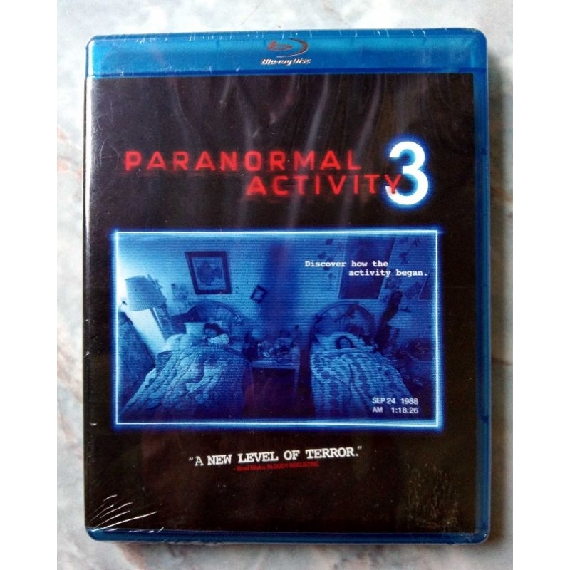 📀 BLU-RAY PARANORMAL ACTIVITY 3 ✨ สินค้าใหม่ มือ 1 อยู่ในซีล