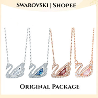 Swarovski สร้อยคอ แท้ Dancing Swan necklace สร้อยคอจี้หงส์ สร้อยคอพร้อมจี้ผู้หญิง