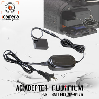 AC Adapter CP-W126 ใช้ใส่แทนแบตเตอรี่กล้อง Fujifilm Battery NP-W126 , NP-W126S