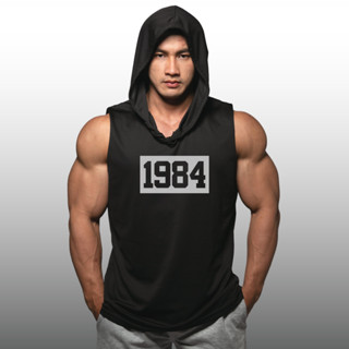 1984 เสื้อฮู้ดแขนกุด Sleeveless Hoodies