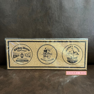 ที่รองแก้ว Disney Cork Coasters ลาย Hike จาก Disney Japan มี 3 อันในเซ็ต