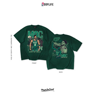 เสื้อยืดแนวสตรีท Jayson Tatum  - Kiss of Death  MOC Oversize Tee