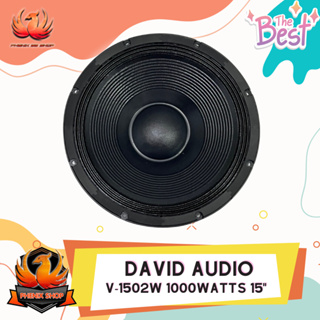 🔥ราคาโรงงาน🔥ดอกลำโพงพีเอ 15นิ้ว อะไหล่ดอกลำโพง PA ยี่ห้อ DV DAVID AUDIO รุ่น V-1502W กำลังขับ 1000วัตต์ ความต้าน 8 โอห์ม