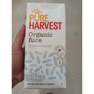 Pureharvest Organic  Rice 1L เครื่องดื่มจากข้าวสตรไม่มีน้ำตาลทราย 1000ml