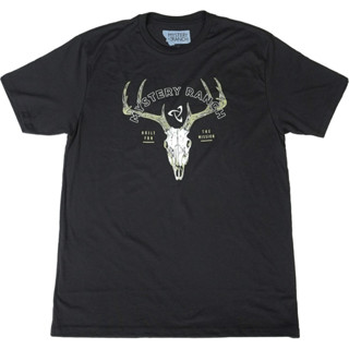 Mystery Ranch Euro Mount Mystery เสื้อยืดคอกลม พิมพ์ลายที่อก ผ้าสวมใส่สบายตลอดทั้งวัน