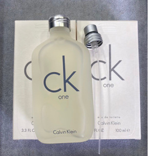 CK ONE Eau De Toilette น้ำหอมสุดฮิต100มล (ราคา/ชิ้น)