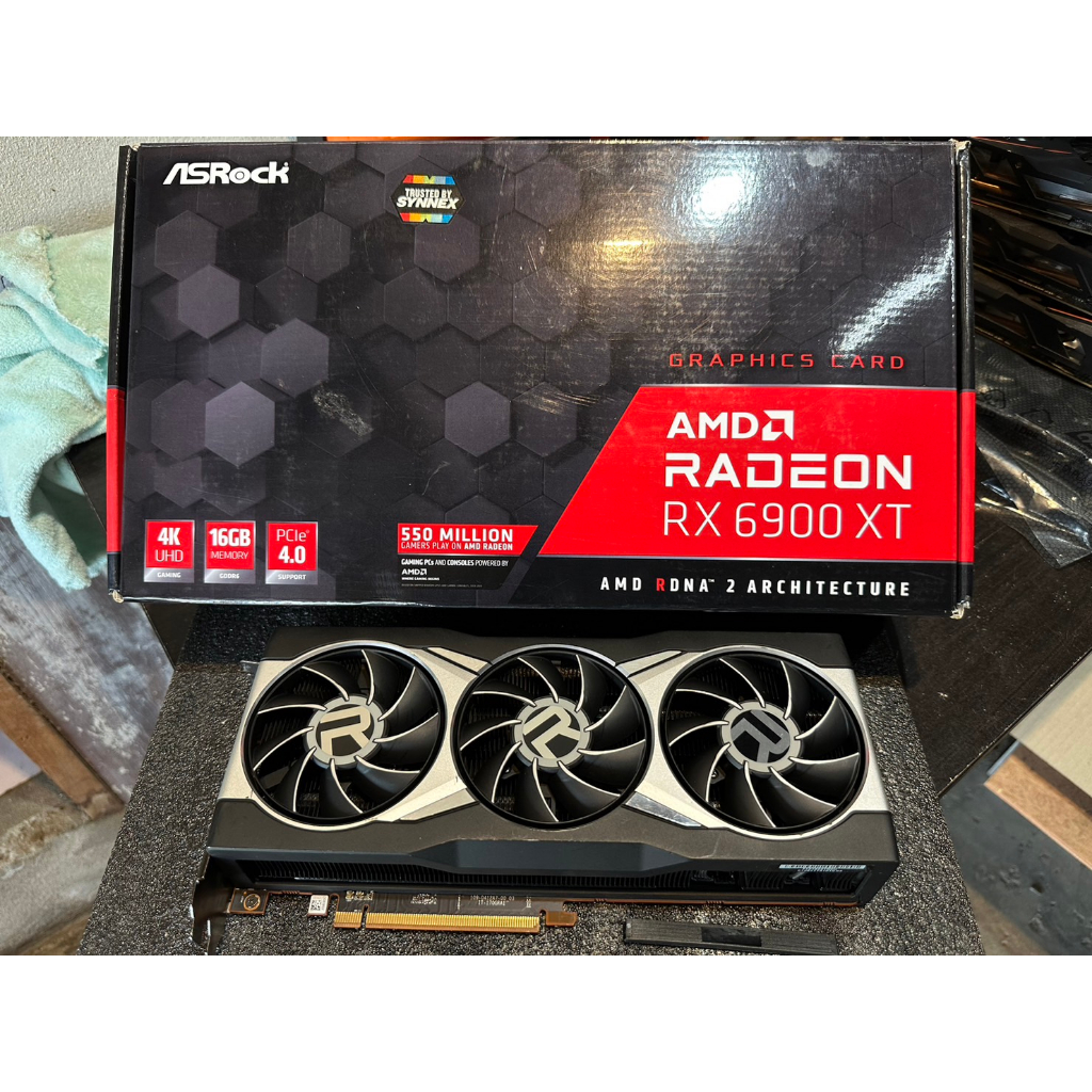 VGA(การ์ดจอ)RX6900XT Asrock Ref