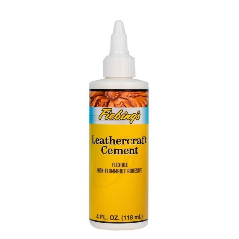 Fiebing's cement glue กาวขาวสำหรับติดหนังเนื้อเหลวสีใส