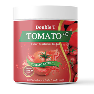 น้ำชงมะเขือเทศ ผิวกระจ่างใส Double T Tomato Plus C