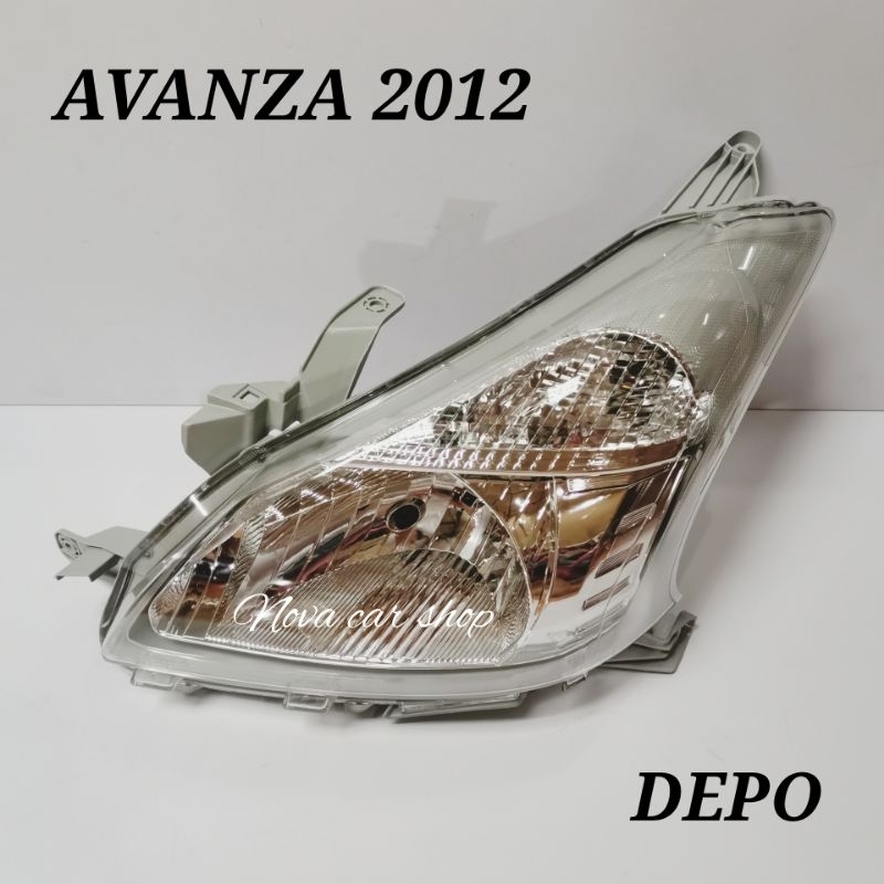 DEPO​ ไฟหน้า​ TOYOTA​ AVANZA​ 2012​ 2013​ 2014​ 2015​ 2016​ 2017​  DEPO