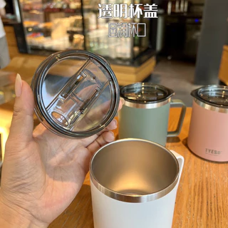แก้วเก็บความเย็น กาแฟ 400ml. เก็บความร้อน เป็นสแตนเลส 304 เก็บอุณหภูมิ