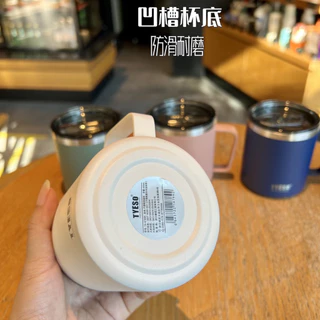 แก้วเก็บความเย็น กาแฟ 400ml. เก็บความร้อน เป็นสแตนเลส 304 เก็บอุณหภูมิ